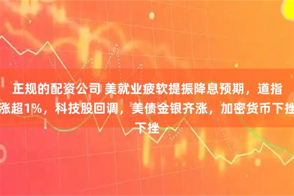 正规的配资公司 美就业疲软提振降息预期，道指涨超1%，科技股回调，美债金银齐涨，加密货币下挫